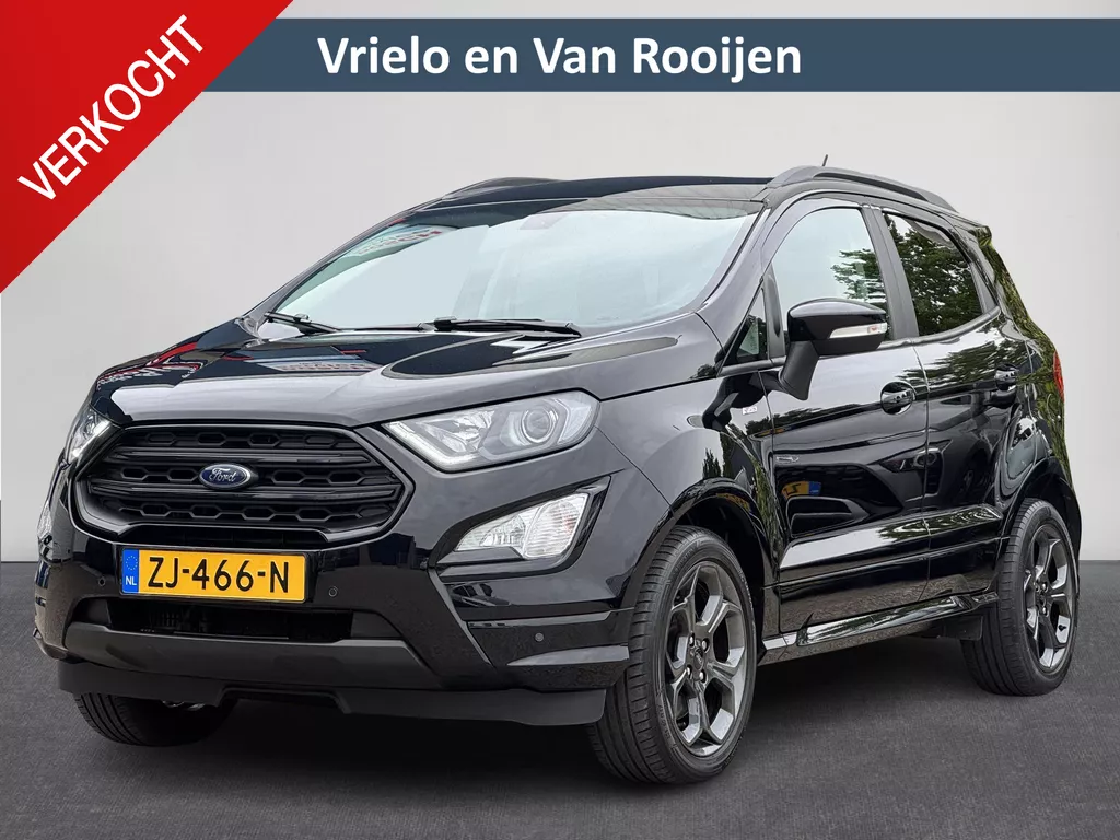 Ford EcoSport 1.0 EcoBoost ST-Line Black | Cruise | Airco | Camera | Navi | Dodehoek detectie | Winter-Pakket | Lm velgen ( Vestiging - Nieuwegein )