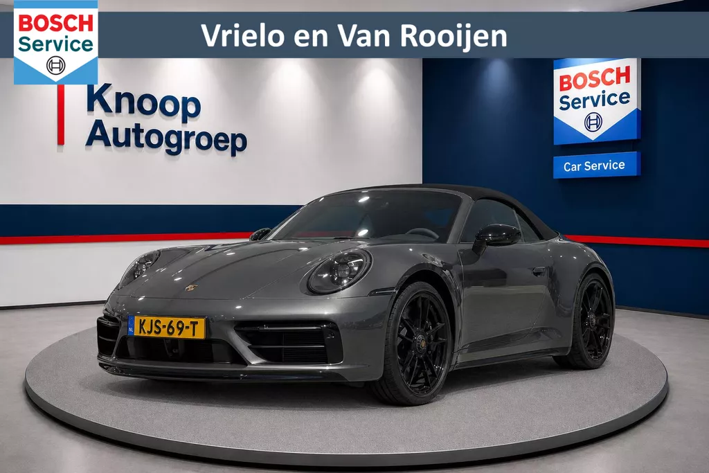 Porsche 911 Cabrio 3.0 Carrera 4 GTS | Burmester | Lift | Sportchrono | Matrix-LED | 360 | Memory | Sport-Design ( Vestiging - Nieuwegein )