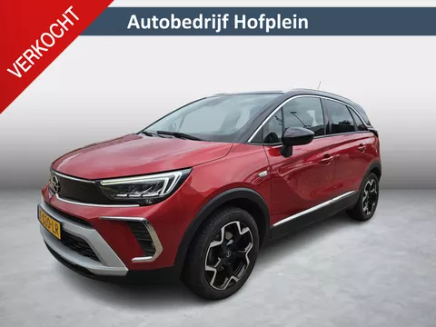 Opel Crossland 1.2 Turbo Ultimate Automaat | 130pk | AGR Stoelen | Alcantara bekleding | Navigatie | LM-Velgen | Panorama dak | Bluetooth | Carplay |  ( Vestiging Vianen Tel: 0347-371248 )
