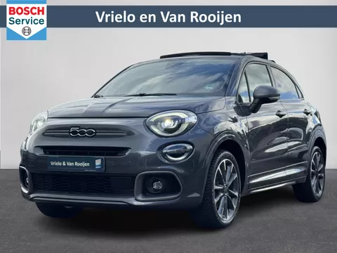 Fiat 500 X Cross 1.5 Hybrid Sport Cabrio | Automaat | Airco-Ecc | Navigatie | LED-lichtpakket | PDC | LM-Velgen ( Vesteging - Nieuwegein )