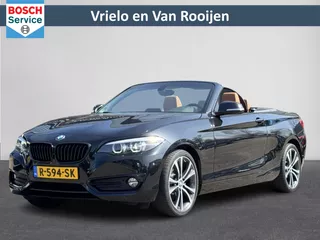 BMW 2-serie Cabrio 220i High Executive | Automaat | Airco | Cruise | Lederenstuurwiel | LM velgen | Navi | Voorstoelen verwarmd | ( Vestiging - Nieuwegein )