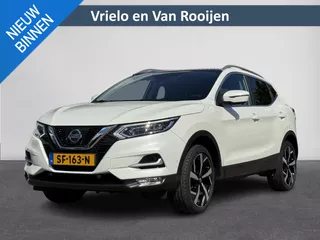 Nissan Qashqai 1.6 Tekna + 1500 KG trekgewicht! | Trekhaak | Pano | Leer | Stoelverw. | 360 Camera ( Vestiging - Nieuwegein )