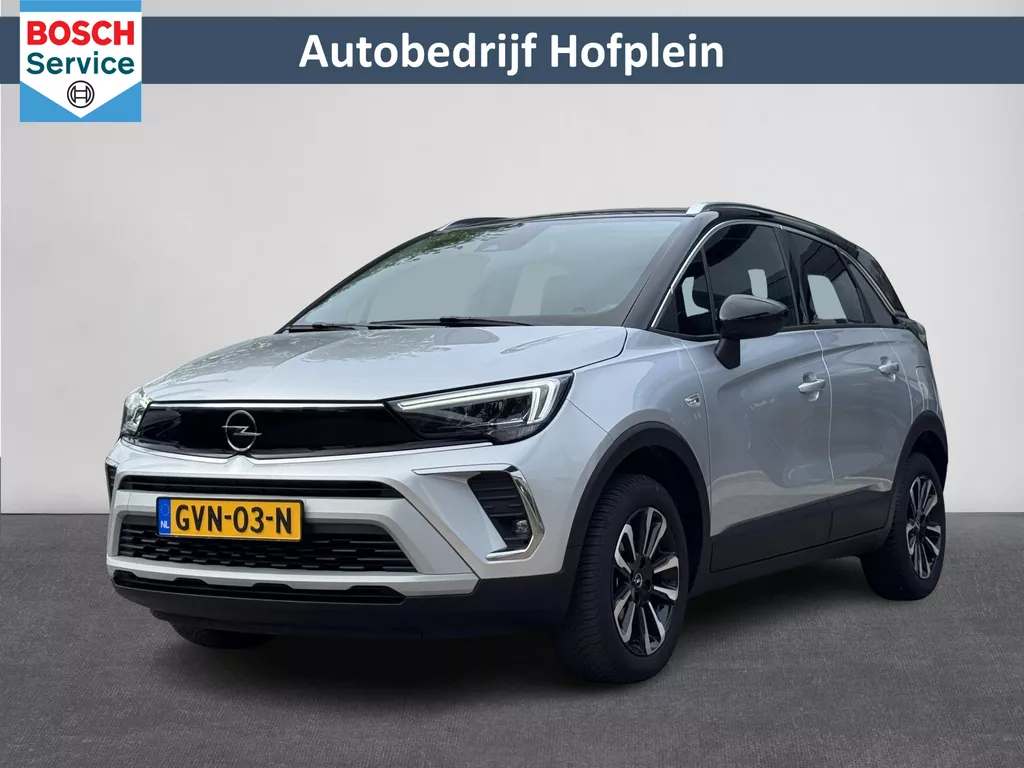 Opel Crossland 1.2 Turbo Elegance 130PK | Automaat | Airco-Ecc | Navigatie By App | LM-Velgen | Bluetooth | Stoelverw+Stuurverw ( Vestiging - Vianen Tel: 0347-371248 )