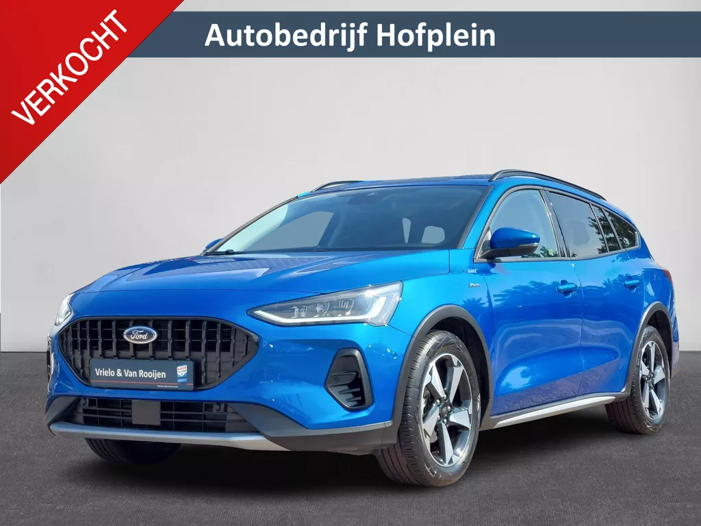 Ford Focus Wagon 1.0 EcoBoost Hybrid Automaat Active X | Cimate Control | Full Map Navigatie | Camera | B&amp;O Audio incl. 9 Speakers | Adaptieve Cruise | Digitaal Dashboard | Apple Car play/Android Auto ( Vestiging - Vianen Tel: 0347-371248 )