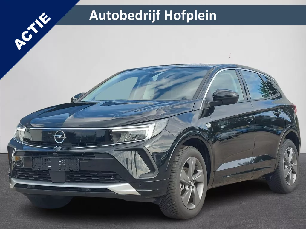 Opel Grandland 1.2 Turbo 130PK Elegance 10.000KM!!!| Climate Control | AGR-Sportstoelen | Stuurverwarming + Stoelverwarming+ voorruitverwarming | Navigatie By App| Apple Car play/Android Auto |  |Cruise | 17&quot;LM-Velgen | PDC | LED Verlichting | Digitaal Dashboard | All Season banden( Vestiging - Vianen Tel: 0347-371248 )